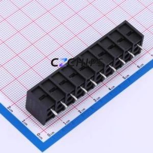 DBT50-6.35-10P-BK-P Barrier Terminal Block Through hole Component (THT),P=6.35mm Connector - Product Image 2