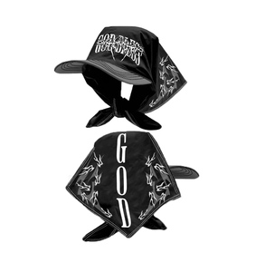 Custom Y2K <span class=keywords><strong>turbante</strong></span> cappello da sole cerchietti Streetwear Hip Hop con logo No Glory square Brand <span class=keywords><strong>Bandana</strong></span> - Product Image 4