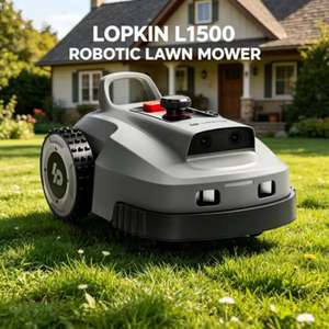 Tondeuse à gazon robotisée intelligente autopropulsée à batterie LOPKIN L1500, robot de jardin intelligent, coupe-herbe, navigation visuelle, auto L1500/L - Product Image 1