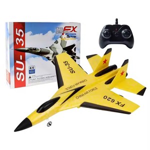 Meilleure qualité FX620 SU35 <span class=keywords><strong>avion</strong></span> de chasse EPP mousse RC planeur <span class=keywords><strong>avion</strong></span> télécommande radio jouets avec lumière LED - Product Image 1