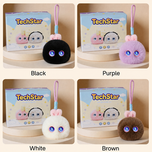 Giocattolo Educativo AI Coniglio di Peluche Interattivo con Chat Vocale, <span class=keywords><strong>Quiz</strong></span> di Conoscenza, Racconti e Occhi LED - Regalo per Bambini - Product Image 5