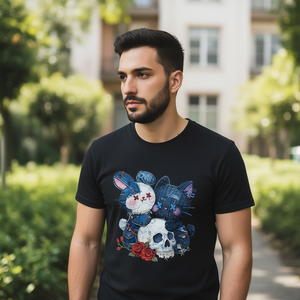 T-Shirt Unisex 210GSM 100% Cotone, Casual, Traspirante, Resistente, con Stampa DTF, Maglietta da Uomo - Product Image 3