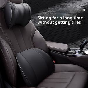 Nueva almohada de coche, almohada de asiento transpirable, almohada de cuello de coche, almohada de cuello de algodón con memoria de alta calidad, almohada de coche, cintura - Product Image 5