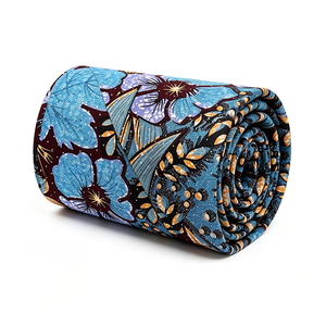 Artículos en Stock: Tela Africana de Alta Gama con Estampado Kente, Cera Brillante Súper Dorada y Caída Suave para Trajes de <span class=keywords><strong>Gala</strong></span> - Product Image 6