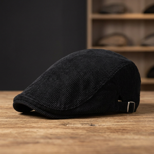 Gorra Plana de Pana Hecha a Mano, Ajustable, Estilo Newsboy, con Serigrafía, Casual, para Regalo Promocional - Product Image 3