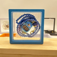 Ensemble de 99 perles de tasbihs, Allah, prière islamique, tesbih, chapelet numérique, perles de prière en verre, perles musulmanes pour la religion, cadeau de l'Aïd, du Ramadan, du mariage