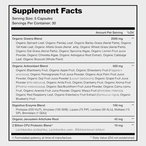 OEM kapsul Gelatin hijau organik kapsul pil hijau ISO suplemen kapsul untuk dewasa kapsul pelangsing dunia hijau - Product Image 3