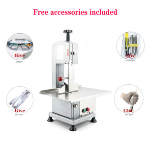 150 small electric <b>bone</b> <b>saw</b> machine frozen meat cutting <b>saw</b> commercial butcher band <b>saw</b> pork fish household use - Product Image 1