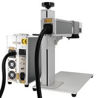 Nouvelle machine de marquage laser MOPA 60W à fibre CNC avec autofocus Ezcad pour la gravure et la découpe de bijoux, or, cuir et papier
