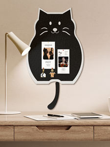 Arte personalizzata della parete del gatto di feltro per la decorazione della casa unica fatto a mano Eco-Craft rimovibile decorazione della parete per camera da letto, scuola materna, ufficio - Product Image 4