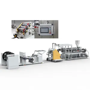 Professionele Fabrikant Eenvoudig Te Bedienen Pp Pe Heupen Productielijn Vel Plastic Extruder Machine