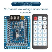 Lededit Monochrome DIY Programmable 32 canaux 28W Télécommande Kite LED Light Box Dégradé Effet Eau Courante Stroboscope Garantie 2 ans Hunan