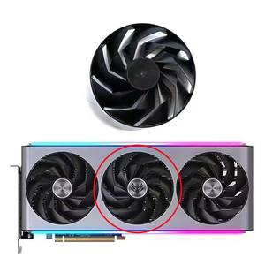 Ventilateur GPU FD10015M12D 95MM 6PIN DC 12V 0.45A adapté au refroidissement de la carte graphique <span class=keywords><strong>Sapphire</strong></span> nitro + AMD Radeon <span class=keywords><strong>RX</strong></span> <span class=keywords><strong>7900</strong></span> <span class=keywords><strong>XT</strong></span> 7800XT - Product Image 2