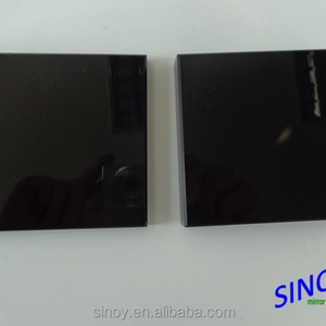 Verre décoratif noir de haute qualité de Chine, de 2 mm à 19 mm, PG10/PG20, verre teinté noir, verre flotté noir pour applications intérieures - Product Image 3