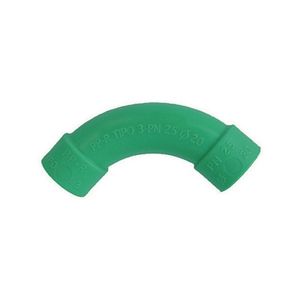 Curva a raggio largo di 25 mm per tubi compositi in PP - Product Image 1