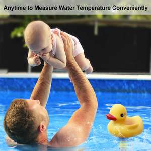 Kapalı açık plastik yüzen yüzme havuzu termometre paramparça dayanıklı - Product Image 6