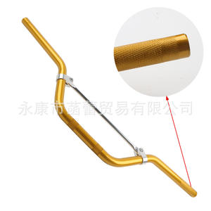 Accessoires de moto tout-terrain Guidons en aluminium durables avec tiges de direction en forme de T Poignées de guidon faciles à saisir - Product Image 3