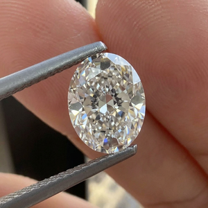 IGI Certified 1.50 Carat G VVS1 Oval Shape Polished Loose Lab Grown Diamond For Making Jewelry From D'VINS JEWELS - Product Image 1