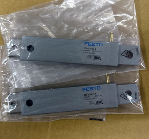 กระบอกลมแบบแบน Festos EZH-2.5/9-20-B 164992 แบบกระบอกเดี่ยว แกนสี่เหลี่ยม ป้องกันการหมุน พร้อมระบบลม - Product Image 1