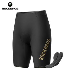 <span class=keywords><strong>ROCKBROS</strong></span>无缝自行车裤带双箭垫无标记透气公路山地自行车运动短裤 - Product Image 1