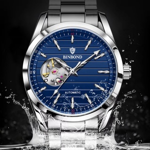 Nouvelle montre mécanique automatique de luxe pour homme, mouvement creux, acier inoxydable, pointeur, 40 mm, étanche, sport - Product Image 6