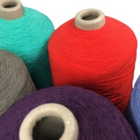 Crafting Sewing Knitting Weaving Dyed Patterns Elastic Spandex/Nylon Core Spun Ring Spun Yarn High Evenness High Tenacity