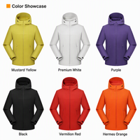 Veste softshell pour homme et femme, chaude, coupe-vent, randonnée en plein air, trekking, automne-hiver, tailles S-3XL, étiquette privée, fabrication clé en main OEM
