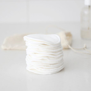 Tampons carrés démaquillants réutilisables en <span class=keywords><strong>coton</strong></span> de bambou <span class=keywords><strong>coton</strong></span> cosmétique - Product Image 3