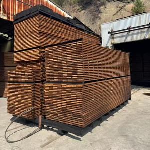 工場直販サーモウッド壁クラッド木製パインウォールパネル屋外壁パネル装飾 - Product Image 5