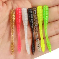 Leurre souple flottant Spinpoler Micro Light Game 48mm 0.5g en TPR pour la pêche à l'Ajing, la pêche sur roche et la pêche sur glace, idéal pour les petits prédateurs.