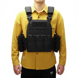 เสื้อกั๊กโพลีเอสเตอร์ออกแบบได้ตามต้องการมีแผ่นรองปล่อยเร็วพร้อมซองใส่แก้วสีและโลโก้ได้ตามต้องการ - Product Image 3