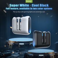 Headset Gaming HTC NE49 AI Translator Earphone BT6.0 Peredam Kebisingan TWS Earbuds dengan Mikrofon Daya Tahan Lama 134 Bahasa