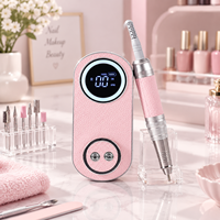 Machine à ongles électrique rechargeable 65W 40000 tr/min, lime à ongles professionnelle portable pour salon de manucure et pédicure, OEM ODM