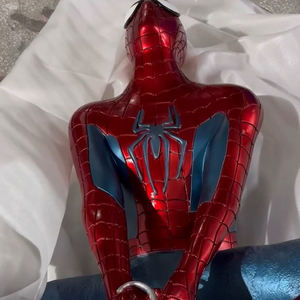 Statua Personalizzata in Fibra di Vetro di Spider-Man, Personaggio dei Film Marvel, Statua di Spider-Man a Grandezza Naturale 1:1 in Resina - Product Image 6