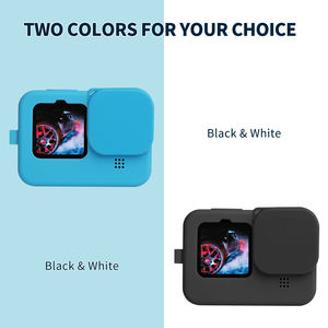 Offre Spéciale étui de protection en silicone de bonne qualité bon marché pour <span class=keywords><strong>Go</strong></span> <span class=keywords><strong>Pro</strong></span> <span class=keywords><strong>Hero</strong></span> 9/10/11 noir - Product Image 5