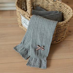 Pantalones Ajustados de Algodón Fino Personalizados al por Mayor para Niñas, de Moda para Primavera Verano - Product Image 4