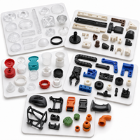Parti in Plastica Stampate a Iniezione Personalizzate, Produzione OEM ODM per Applicazioni Automobilistiche, Elettriche ed Elettroniche di Consumo