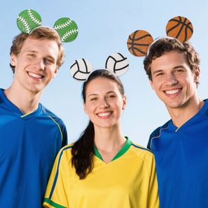 Diadema decorativa para partidos de fútbol, accesorio para animar a los aficionados al fútbol, accesorio para el cabello para fiestas temáticas - Product Image 4