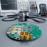 Carte de commande de moteur BLDC circulaire CW80 STM32G431 pour modules de robotique et d'exosquelette
