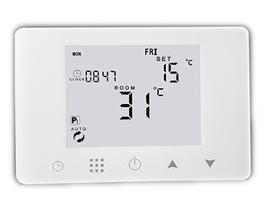 Thermostat de <span class=keywords><strong>chauffe</strong></span>-<span class=keywords><strong>eau</strong></span> électrique intelligent sans fil, batterie, Programmable, pour la maison, avec écran LCD - Product Image 2