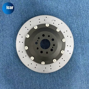 Discos de Freno de Cerámica de Carbono Icar 310*22mm Traseros para Audi RS3 TTRS S3 OE #   1K0615601N; 5Q0615601E - Product Image 3