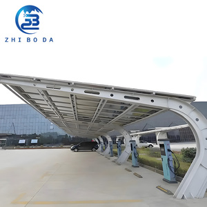 Système de montage de carport <span class=keywords><strong>solaire</strong></span> économique, imperméable, supports de stationnement pour voitures, <span class=keywords><strong>parking</strong></span> pour usage commercial et résidentiel - Product Image 1