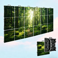 Affichage LED couleur pleine, intérieur/extérieur, IP65, haute luminosité, ultra haute résolution, large angle de vision, économe en énergie