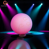 Ballons lumineux LED gonflables à vente chaude, ballons LED gonflables changeant de couleur avec télécommande pour la publicité extérieure