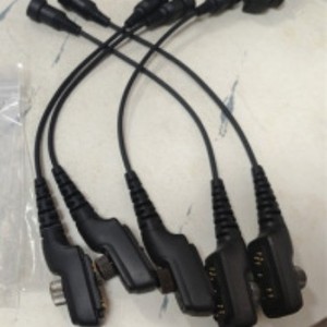 Câble de connexion téléphonique 3 broches noir isolé, connecteurs audio-vidéo en ligne à suspendre - Product Image 1