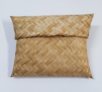 Boîte cadeau en bambou naturel de petite taille, forme carrée, vente en gros personnalisée