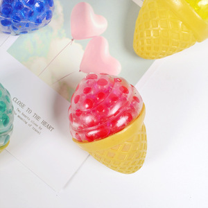 Jouet anti-stress en perles <span class=keywords><strong>de</strong></span> <span class=keywords><strong>glace</strong></span> simulées, jouet <span class=keywords><strong>de</strong></span> décompression créatif et personnalisé à presser à la main pour les étudiants - Product Image 3
