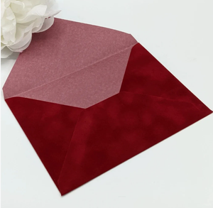 Sobres de Terciopelo de Alta Calidad, Coloridos y Elegantes, con Forro de Papel para Diferentes Ocasiones, Venta al Por Mayor - Product Image 2