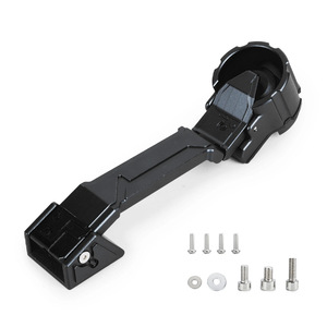 Kit de poignées de porte Jeep Wrangler JK en alliage d'aluminium noir, 5 pièces, installation facile, compatible avec les modèles 07-18 - Product Image 2