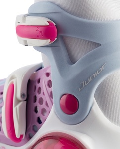 Patins à roulettes ajustables pour enfants de 5 à 8 ans, pour le plaisir en extérieur, avec effets lumineux - Product Image 6